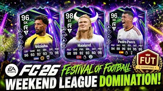 Ich dominiere die Festival of Football Weekend League mit meinem Ballers Team!