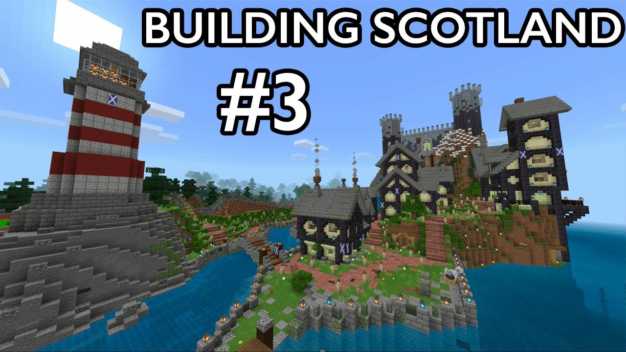 Watch Building Scotland Part 3 - City Planning - Minecraft Bedrock Realm Blobcraft on YouTube Watch Building Scotland Part 3 - City Planning - Minecraft Bedrock Realm Blobcraft on YouTube