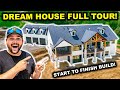 We Moved In! FULL TOUR of My NEW DREAM HOUSE!!! (Start to Finish Build)