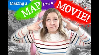 Making an ILLUSTRATED MAP based on a MOVIE!!