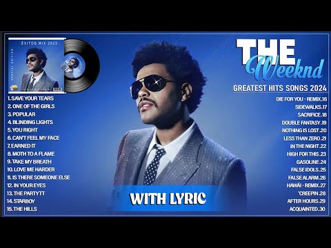 The Weeknd Greatest Hits Full Album 2024 - The Weeknd Best Songs Playlist 2024