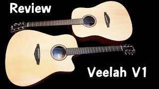 รีวิวอะคูสติกกีตาร์ Veelah V1