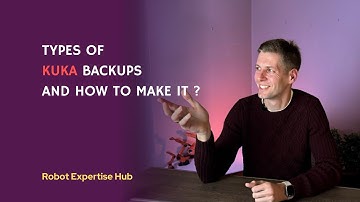 Types of KUKA backups and How to Make it?