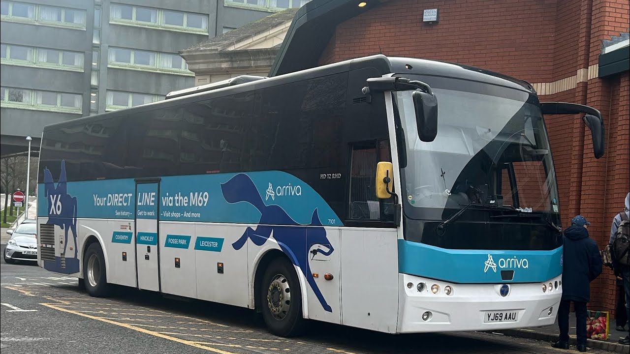 Buses in Coventry city centre (31/01/2026)