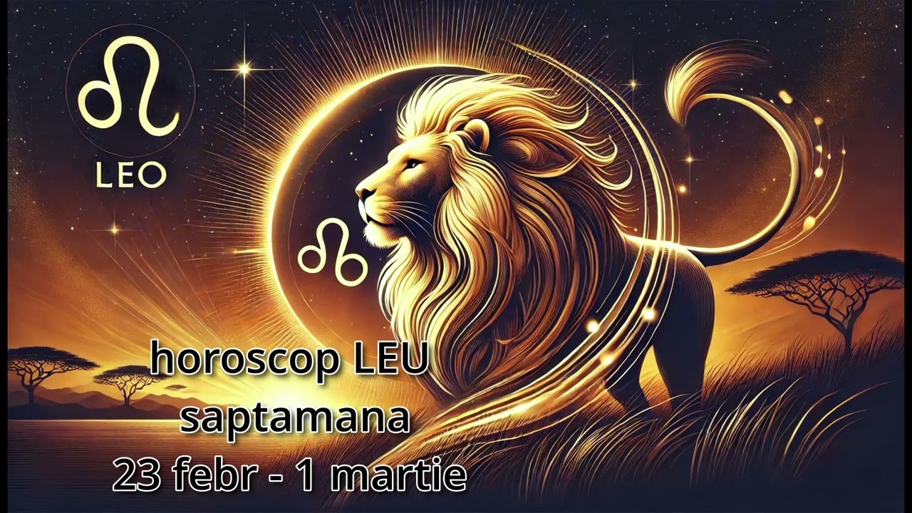Horoscop Leu | 23 februarie-1 martie – adevăruri care nu mai pot fi controlate #zodii #horoscope
