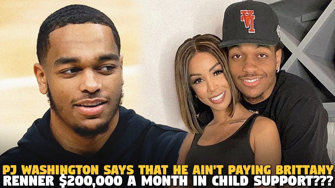 PJ Washington trolled for saying Brittany Renner will not let him ...