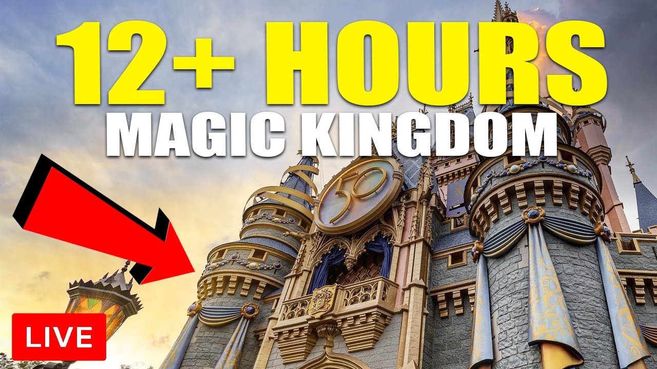🔴I'm BACK from Traveling Around The World! 🤯🌎 || All Day Magic Kingdom Live Stream 🏰💫✈️ || 12+ Hours