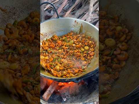 River Shrimp Curry Recipe #shorts  #food