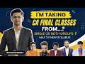 My ca final faculties  honest review  most affordable ca final classes new syllabus