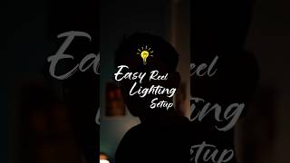 DIY Lighting Setup Using Just a House Lamp &amp; Ring Light!  #lowbudgetfilmmaking  #cinematic