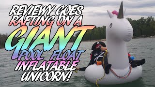 Giant Inflatable Unicorn Raft Amazon Review