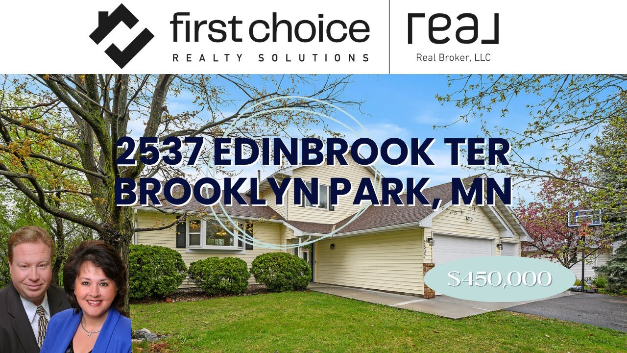 2537 Edinbrook Ter, Brooklyn Park, MN 55443 YouTube