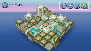 【Flow Water Fountain 3D Puzzle】MECH 7x7 Level 43