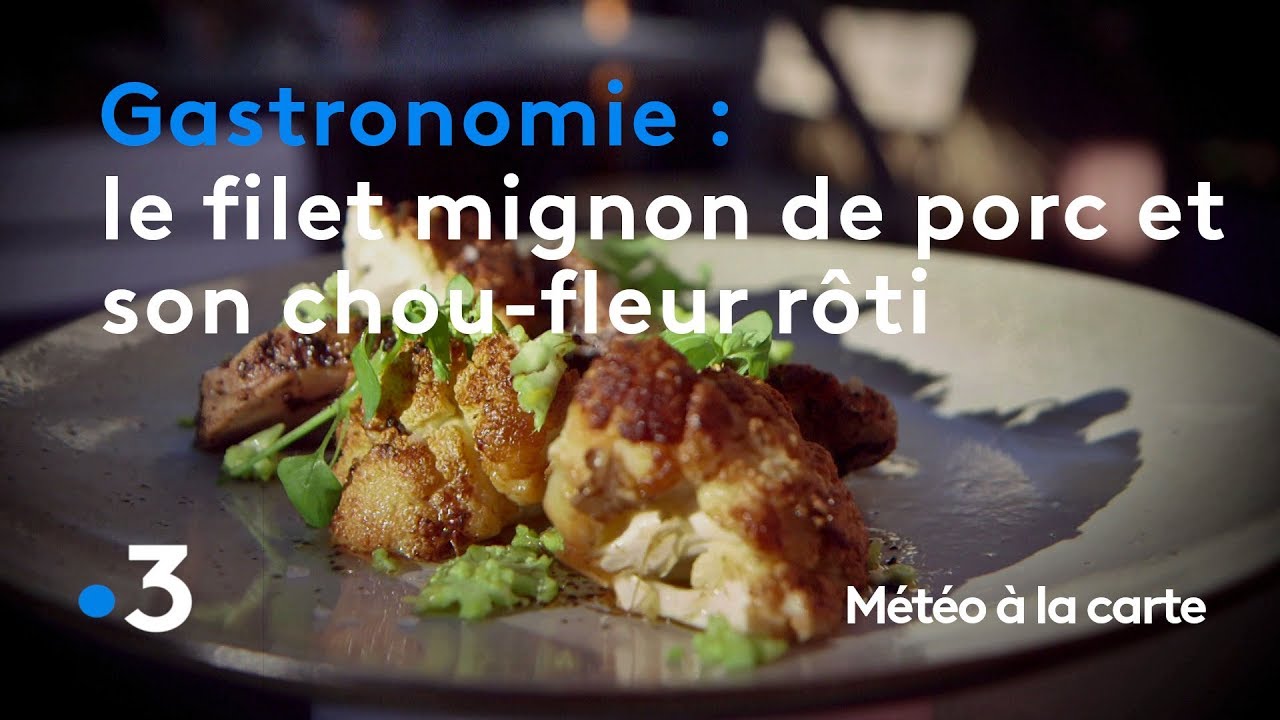 Gastronomie Delicieux Le Filet Mignon De Porc Et Son Chou Fleur