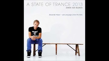 Alexander Popov - Lost Language (Intro Mix Edit)