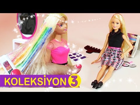 Barbie Saç Bakımı Boyama Renklendirme - Nasıl Yapılır | Koleksiyon 3. Bölüm