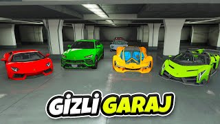 Lamborghini Ailesi Arabaların Gizli Garajını Keşfediyoruz - Gta 5