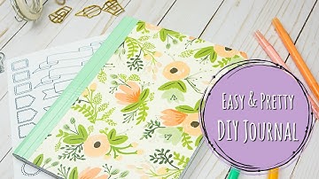 How to Transform a Composition Notebook into A Stylish Journal