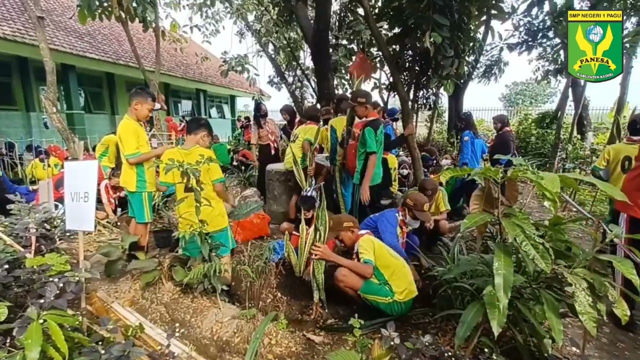 PENERIMAAN CALON PENGGALANG BARU GUGUS DEPAN 10-047/048, UPTD SMP NEGERI 1 PAGU KAB. KEDIRI