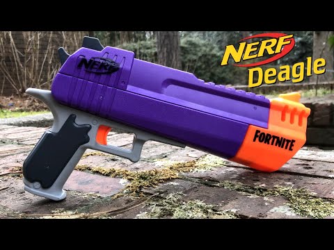 Honest Review Fortnite Hand Cannon Nerf S Desert Eagle Youtube