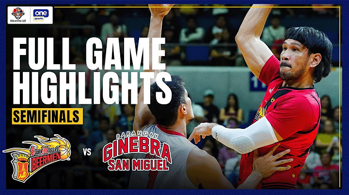 SAN MIGUEL vs. BRGY. GINEBRA | FULL GAME HIGHLIGHTS | SEMIFINALS G7 | PBA SEASON 49 PHILIPPINE CUP