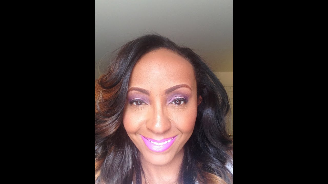 Purple Passion Makeup Tutorial - Inspired by napRISAPy1