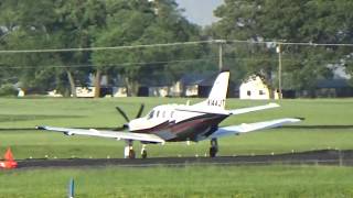 Socata TBM-700, (N144JT), Taxi to Runway 23