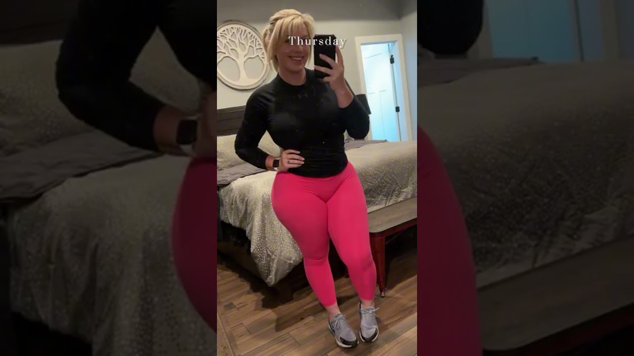 My life staples right now: compression shorts, leggings, and sneakers