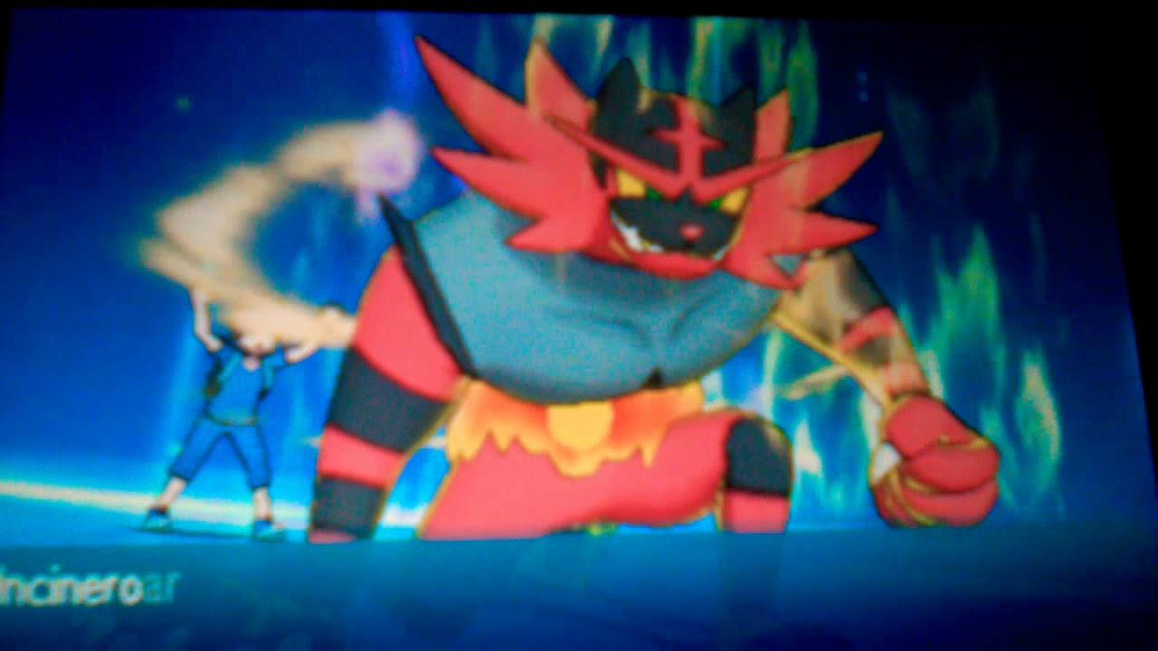 Pokémon Sun And Moon Incineroar's Exclusive Z Move, Icium Z