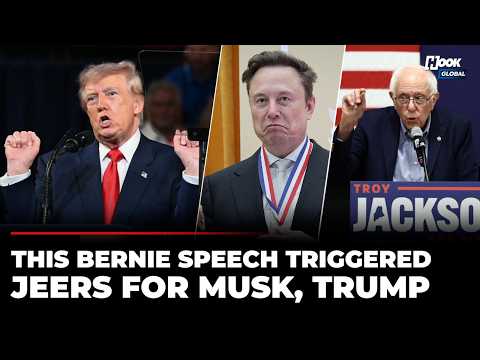 'Elon Musk, Hear This...': Sanders Exposes Trump's Inner Circle, Crowd Boos at Key Midterm Moment