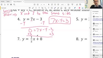 Integrated Math 1 - 5.4 RSG Intro