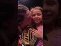 What a beautiful moment for Mackenzie Dern and her daughter ❤️🥹 #UFC321