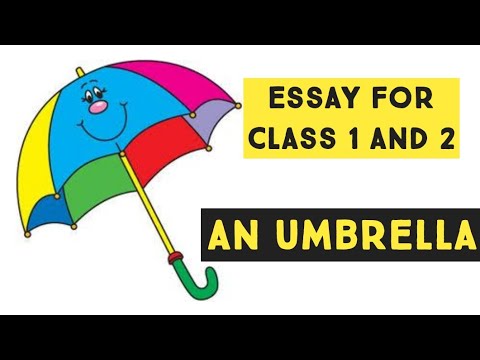 umbrella essay for class 1