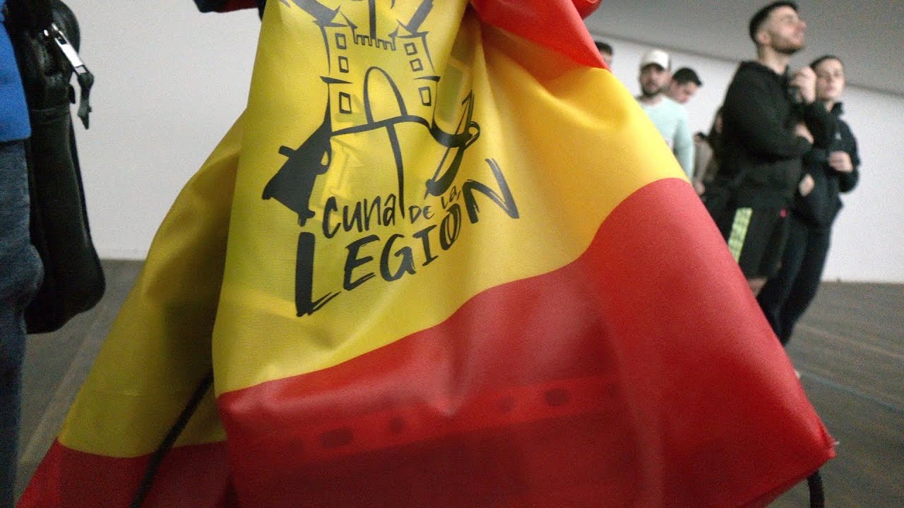 Los dorsales, el primer paso para iniciar la Cuna de la Legión