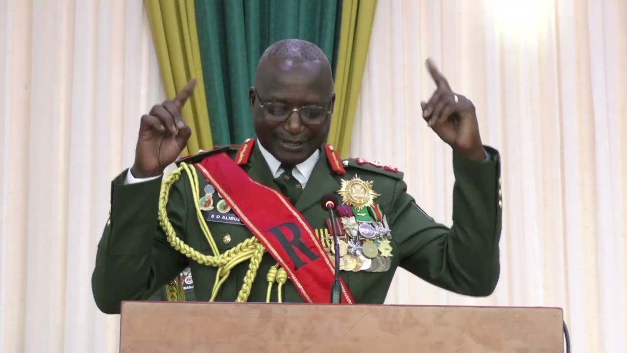 FAREWELL PARADE for Lt Gen ALIBUZWI