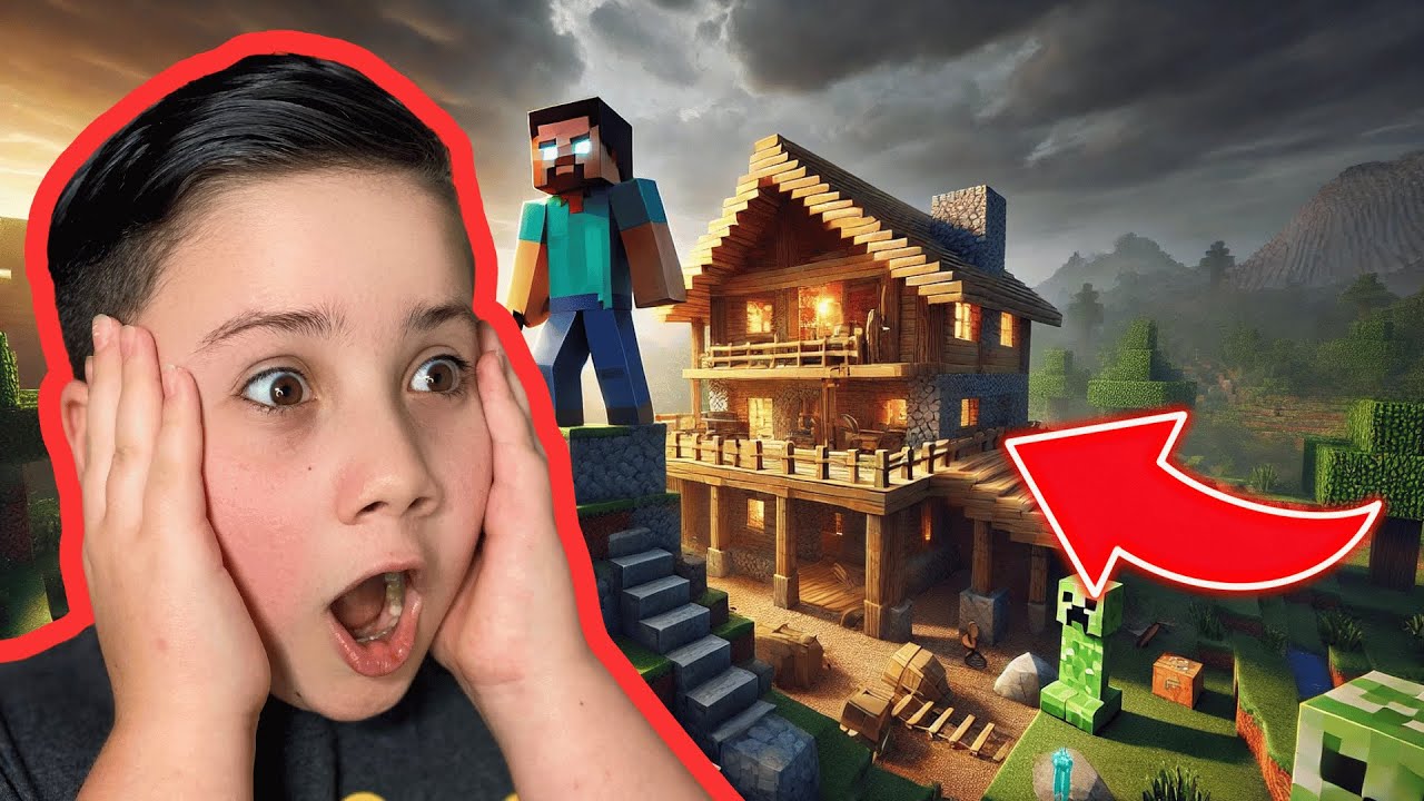 Finishing My EPIC Minecraft Hardcore House Build! 🏠🔥 - YouTube