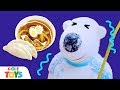 따끈한 라면&amp;만두 만들기! | 요리왕 루피 5화 | 뽀로로 요리놀이 음식 장난감 미니어처 | KIGLE TOYS