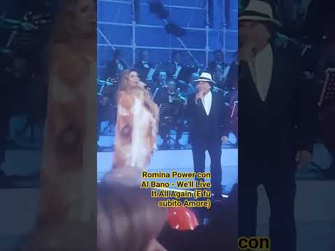 Video ROMINA POWER con AL BANO - WE'LL LIVE IT ALL AGAIN (E FU SUBITO AMORE) LIVE 2019