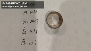 F4A42-BUSK01-AM Bushing Kit 4pcs per set