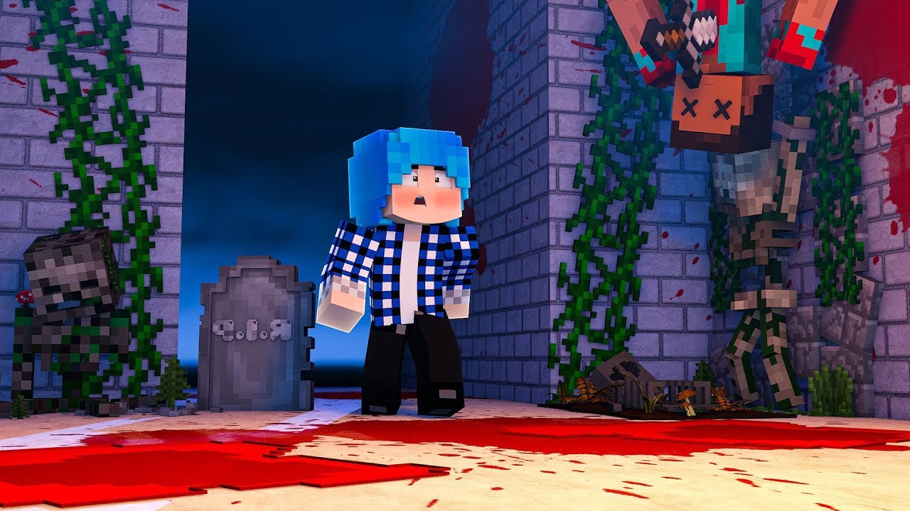 JE SAUVE MON AMI DU FOU A LA TRONCONNEUSE DANS MINECRAFT ! - YouTube