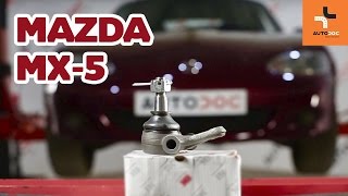 How to replace Suspension ball joint on MAZDA MX-5 II (NB) - video tutorial