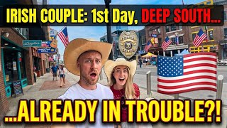 Irish Couple’s First 24 Hours in the USA (Nashville, Tennessee Travel Vlog)