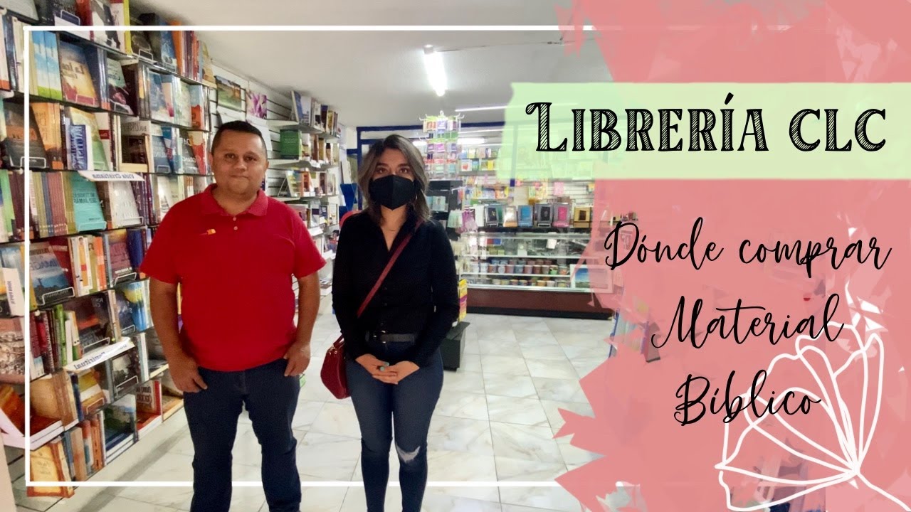 ¿Dónde comprar Biblias y materiales Biblicos? Visita conmigo libreria