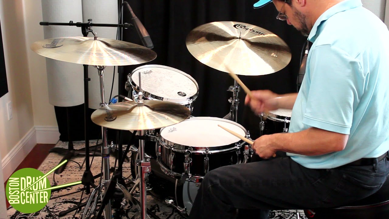 Bosphorus Traditional 14" Dark Hats & 20" and 22" Thin Rides