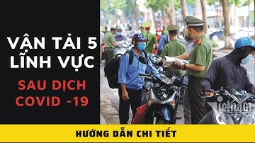 Tổ Chức Giao Thông Vận Tải 5 Lĩnh Vực Sau Dịch Covid - 19