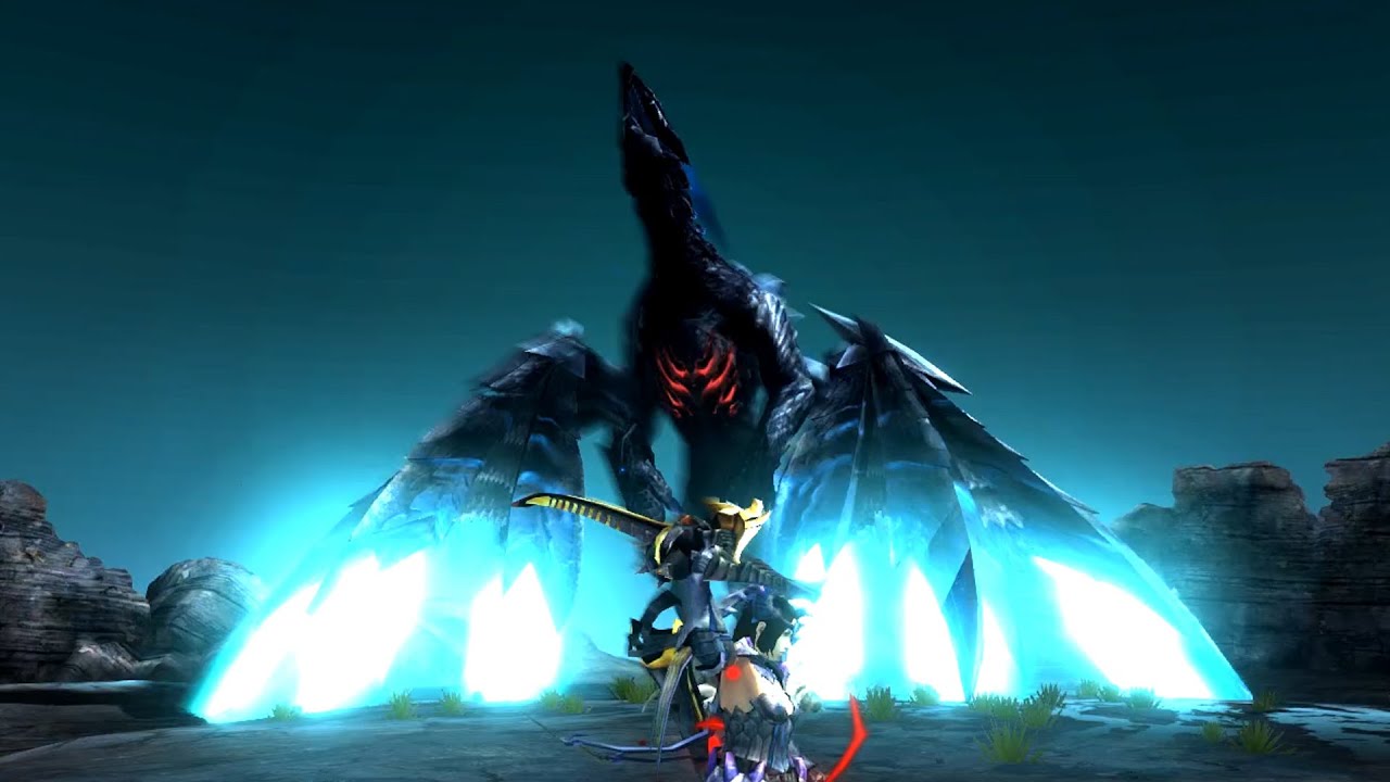 Mhxx Ns Mod 二つ名 青炎バルファルク Blue Flame Valstrax Youtube