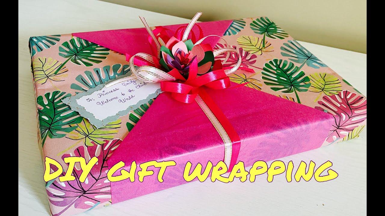 DIY GIFT WRAPPING (Easy and creative Gift wrapping ideas) YouTube