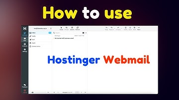 How to use Hostinger Webmail