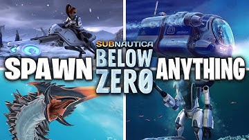 How To Spawn ANYTHING In SUBNAUTICA BELOW ZERO - Console Commands