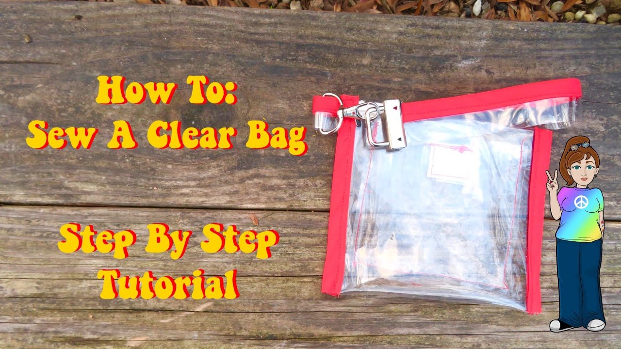 Clear Faux Hermes Handbag · How To Sew A Vinyl Tote · Sewing on